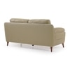 Europa 2 Seater Leatherette Sole in Light Green Colour