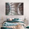 Truss Pcs Brown Grey Sun Moon Love Typography Printed Canvas Wall Prints Set of 3 Multicolor Matte