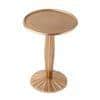 Radiant Gold Duo Small Metal Side Table in Gold Colour