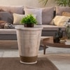 Metalsmith Mango Wood Side Table – White Finish