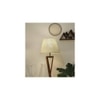Monica Beige Jute Floor Lamp with Beige Jute Base