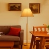 Devansh Wood & Metal Floor Lamp