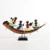 Desert Art Metal Handpainted Musician Bhopu Momento Showpiece