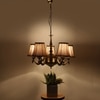 Devansh Gold Wall Mounted Lamp With Off-White Cotton Shade