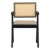 Scandinavian Kairi Dining Chair Black Matte Finish