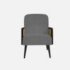 Haden Ratan Accent Chair in Grey Colour