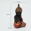 Justen Polyresin  Figurine in Red Colour