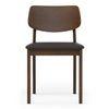 Lawson Solid Wood Dining Chair Set Of 2 In Walnut Finish