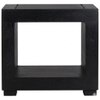 Geeta Solid Wood Side Table in Black Finish