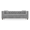 Windsor Essential 3 Seater Fabric Sofa In Granite Weave Colour