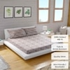High Quality Cotton Double bed Flat Bedsheets 275cmsx 275 cms ( Pillows 46 x 69 cms)