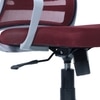 Xxeana Mid Back Ergonomic Chair in Maroon Colour