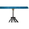 Malia Turquoise Jute Table lamp with Wood & Iron Base