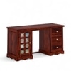 Gellar Sheesham Wood Study Computer Table In Honey Finish