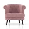 Bardot Lounge Chair in Desert Rose Colour