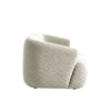 Zenliving Wood 3 Seater With Upholstery Non Storage Sofa In White Colour
