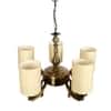 Devansh Metal Electric Wall Light in Yellow Colour with Yellow Shade Count of 1 Light
