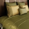Stoa Paris Super King Bedsheet  Bedsheet, Eternal Glow, Olive Oasis