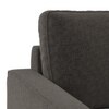 Apollo Sofa (Colour : Smoke, Cushion : Hard, Back Type : High Back, Seating Capacity : Right Aligned 2 Seater + Right Aligned Chaise)