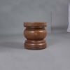 Boj Series Side Table & Bedside Table carved out of Solid Hardwood duly polished in Walnut Finish