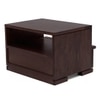 Ohio Solid Wood Bedside Table in Mahogany Finish