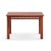 Fidora 4 Seater Dining Table In Honey Finish