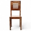 Oliver Sheesham Wood Dining Chair in Teak Finish
