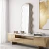 The Artment Gold Meander Unbreakable Floor Mirror For Home (180 X 80 CM)