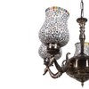 Devansh Dual Black Metal  Wallmounted Lamp With Cotton Black Metal  Shade
