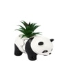 Black 1 Pieces Succulent Artificial Plant With Pot