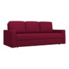 Rubbik 3 Seater Pull Out Sofa cum Bed  in Maroon Colour