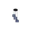 Johnathan Blue Natural Fiber Cluster Hanging Light