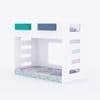 Sleep Over Bunk Bed In White Colour