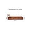 Admire Solid Wood King Size Box Storage Bed In Honey Finish