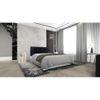 Samskara Engineered Wood Queen Size Bed In White Finish