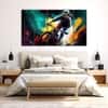 The Castle Decor Sports Art Wall Painting Wooden Framed Digital Painting 27x48 Inch (Style 2)