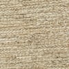 Jaipur Rugs Basketweave Rayon Chenille And Jute 5'3x7'6 Feet Cream Dhurrie Carpet