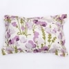 Himalayan Poppies Set Of 2 Pillow Covers with Purple colour