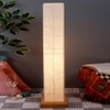 Miranda White Cotton Shade Floor Lamp