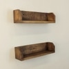 Diego Wooden Wall Shelf Organiser