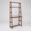 Noah Mid Century Solid Wood Bookshelf in Brown Colour