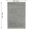 Mist Loop Carpet Size 11.2x8.4 ft.