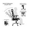 Align X Ergonomic High Back Office Chair in Black Colour