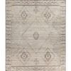 Jaipur Rugs Soft Abstract Wool Silk Knotted Rug White 8x10 ft