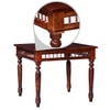 Inaaya Solid Wood 4 Seater Dining Table in Honey Finish