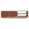 Zephyr Solid Wood TV Unit in Teak Finish
