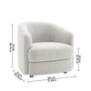Elegantensemble Wood 1 Seater With Upholstery Non Storage Sofa In Grey Colour