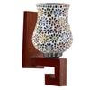 Devansh Solid Wood Electric Wall Light in Multi Colour with Multi Shade Count of 1 Light