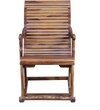 Rajasthani Solid Wood Rocking Chair in Provincial Teak Colour