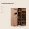 Madden Shoe Cabinet Finish Amber Walnut